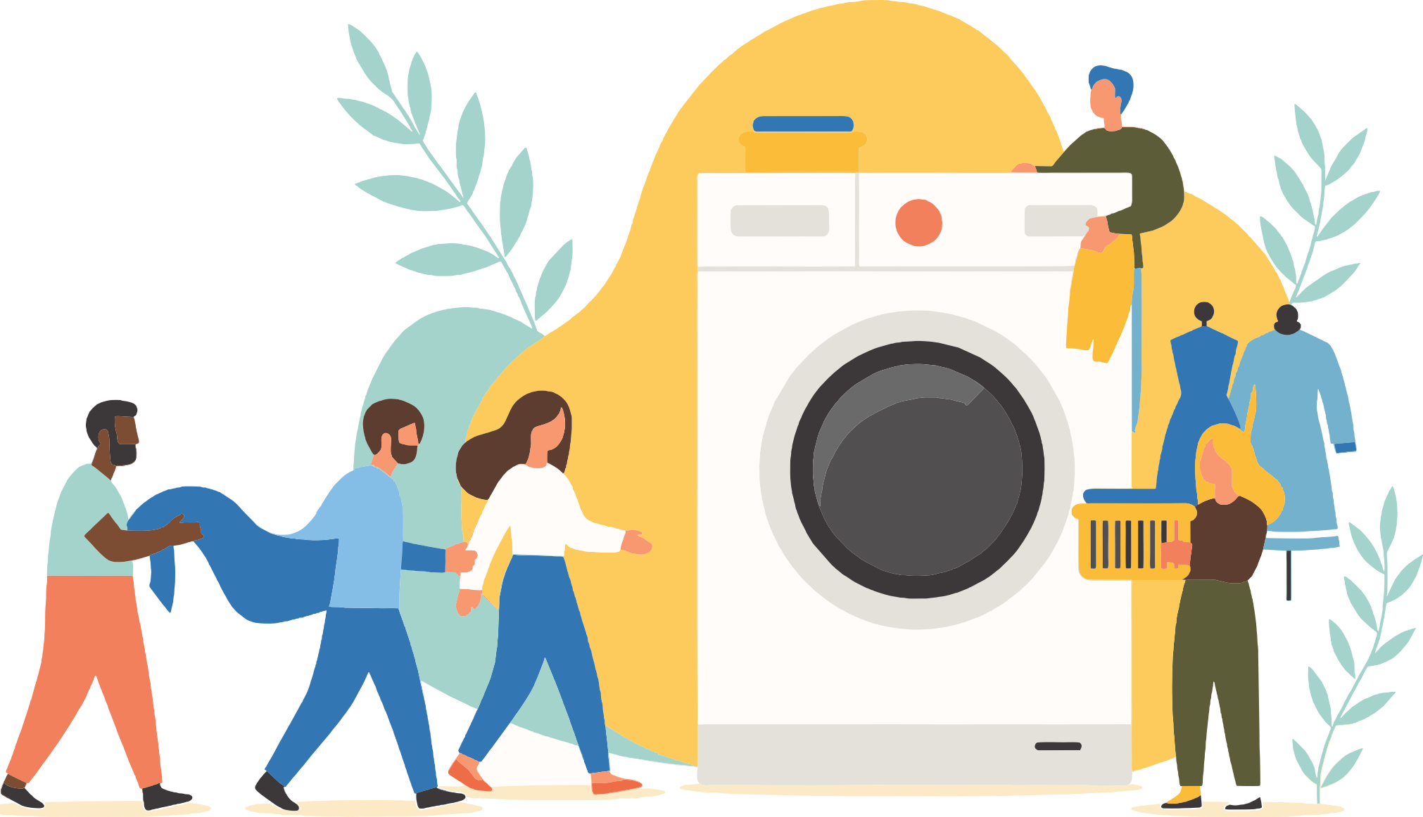 Laundry Illustration